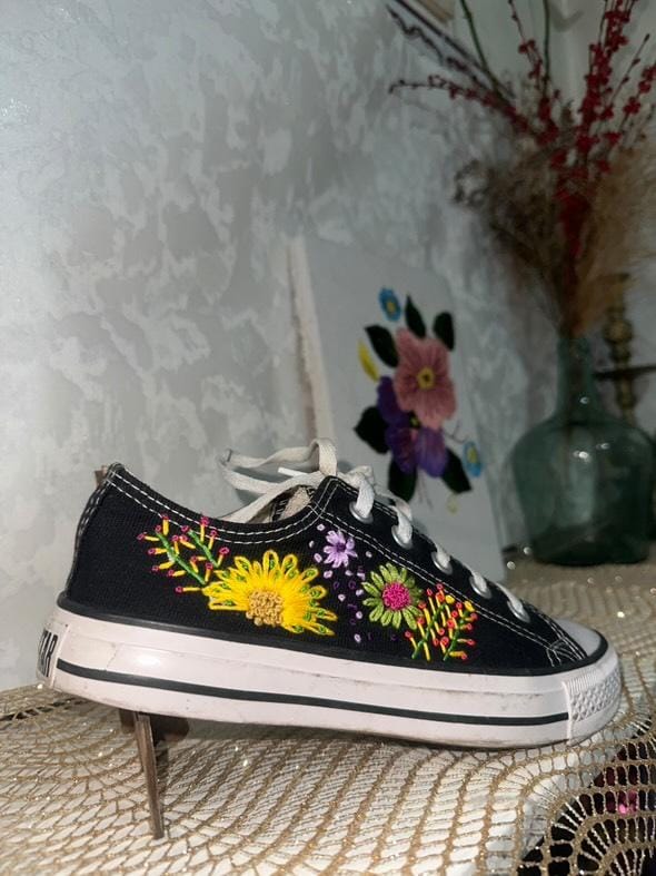 Custom Embroidered Converse