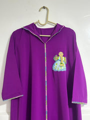 Embroidered Jellaba for young girls