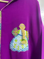 Embroidered Jellaba for young girls